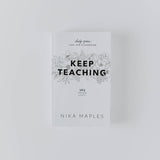 Keep Teaching Devotional Book
